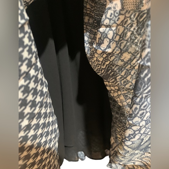 RAMY BROOK NY Eliora Python & Crocodile Chain Detail Tank S 18.5” p2p $295 NWOT - Picture 7 of 11